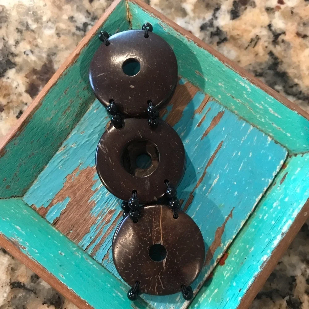 ▪️VINTAGE Handmade Wooden Bracelet